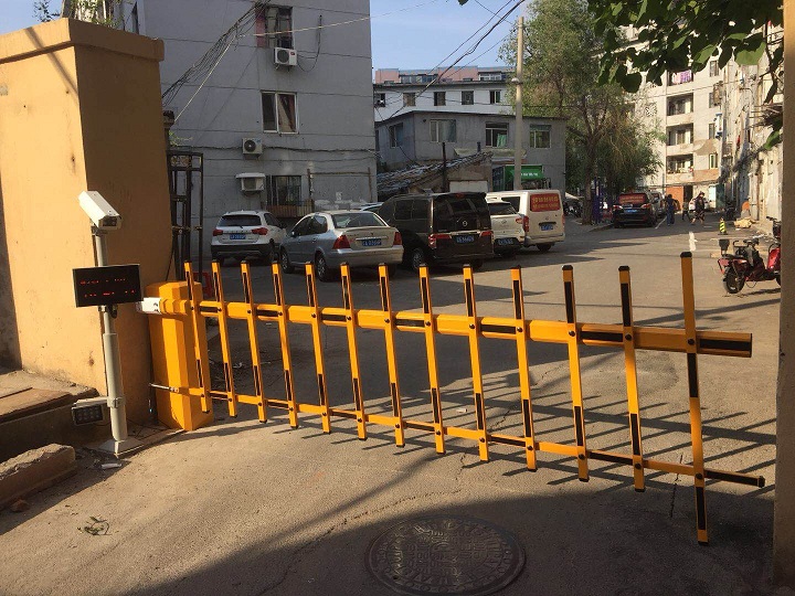 沈陽大西小區(qū)車牌識別門禁改造