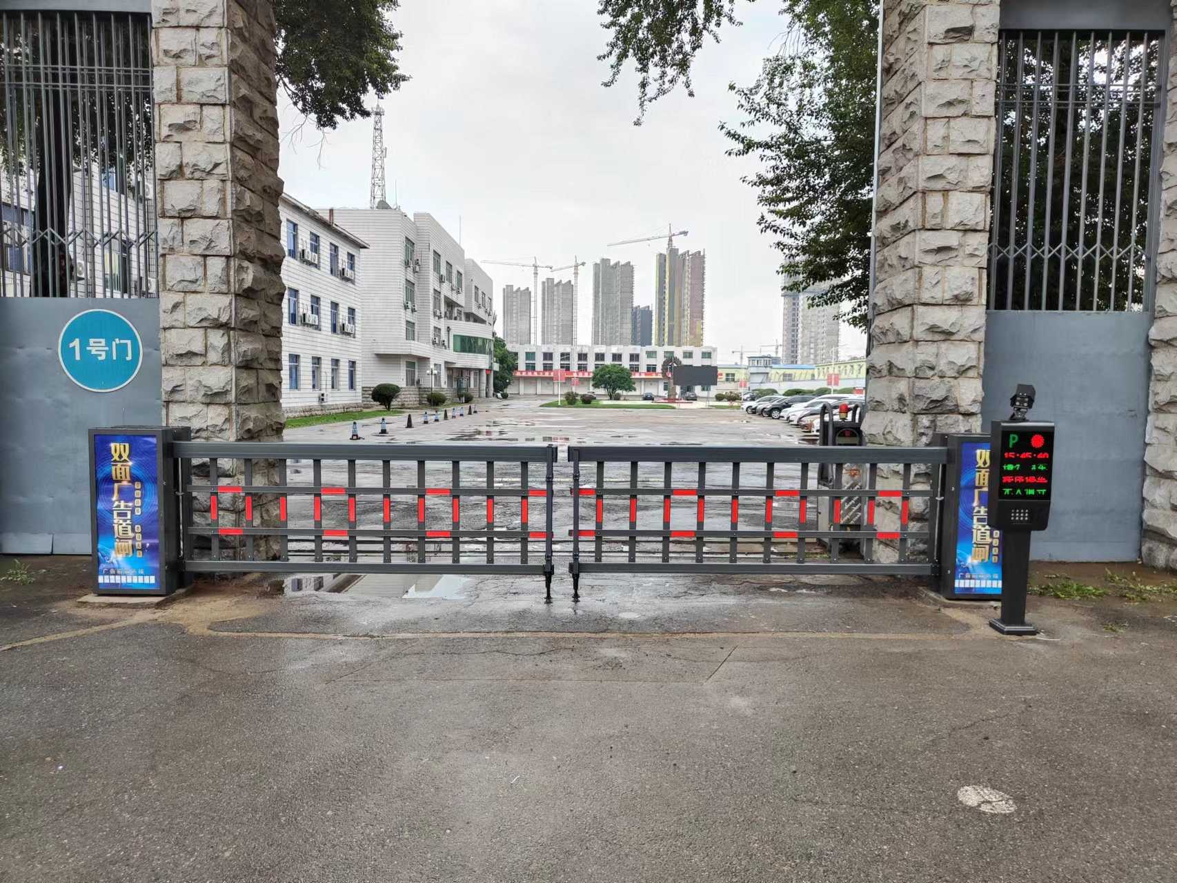 沈陽(yáng)某看守所道閘車牌識(shí)別系統(tǒng)